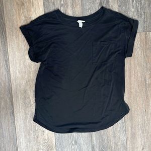 A New Day Charcoal Pocket Tee